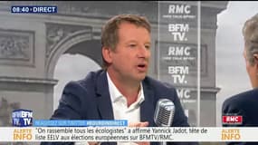 "Il y a l'écologie de l'affichage et celle du courage" dénonce Yannick Jadot à propos de la politique du gouvernement