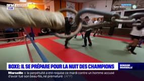 Marseille: le boxeur Djany Fiorenti se prépare pour la nuit des champions
