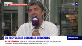 Braderie de Lille: découverte d'une entreprise qui recycle les coquilles de moules