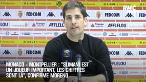Monaco - Montpellier : "Slimani est un joueur important, les chiffres sont là", confirme Moreno 