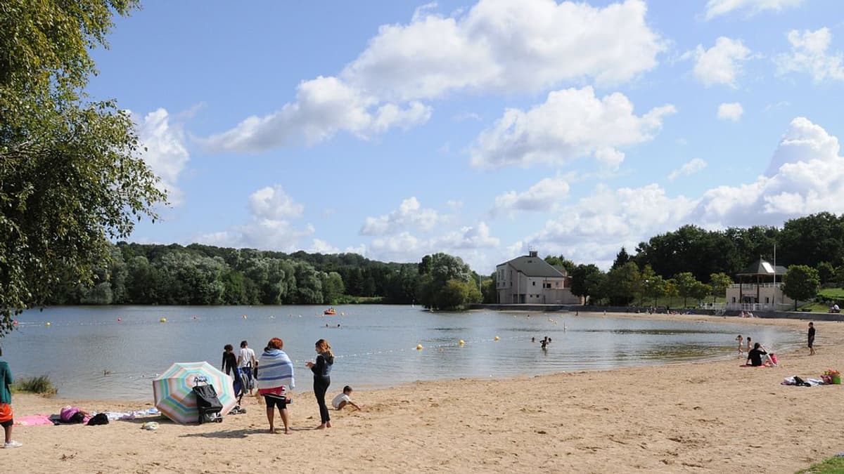 La base de loisirs de Bois-le-Roi, en Seine-et-Marne