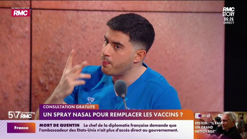 Consultation gratuite - Un spray nasal pour remplacer les vaccins ?