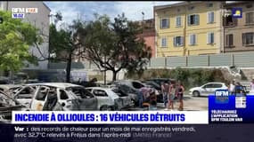 Var: 16 véhicules détruits dans un incendie à Ollioules