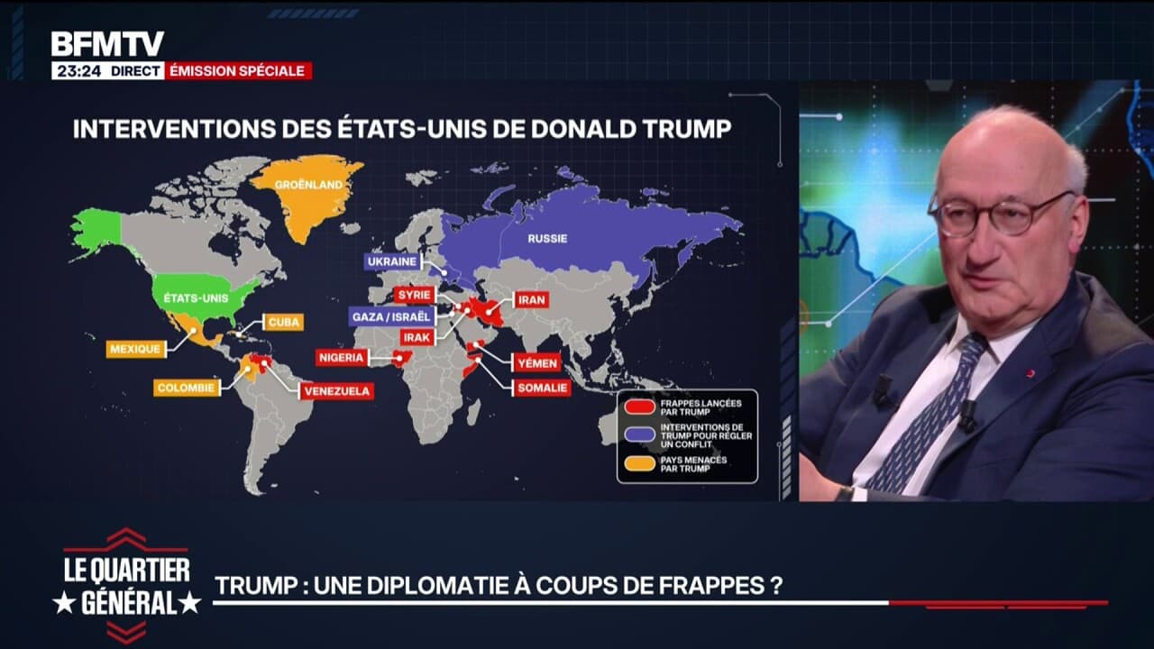 “Donald Trump n’a jamais été isolationniste”, observe Philippe Etienne, ancien ambassadeur de France aux États-Unis Kép
