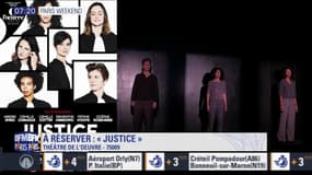 "Justice" au Théâtre de l’Œuvre jusqu'au 31 mars prochain