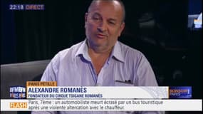 Alexandre Romanès, déplore de voir son cirque refusé dans certaines villes : on a "peur" du mot "tsigane", assure-t-il