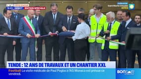 Tende: le tunnel officiellement inauguré après 12 ans de travaux
