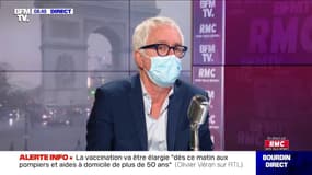 Gilles Pialoux: "Il y a des données de Moderna, certes parcellaires, qui montrent que le vaccin empêche la circulation du virus"