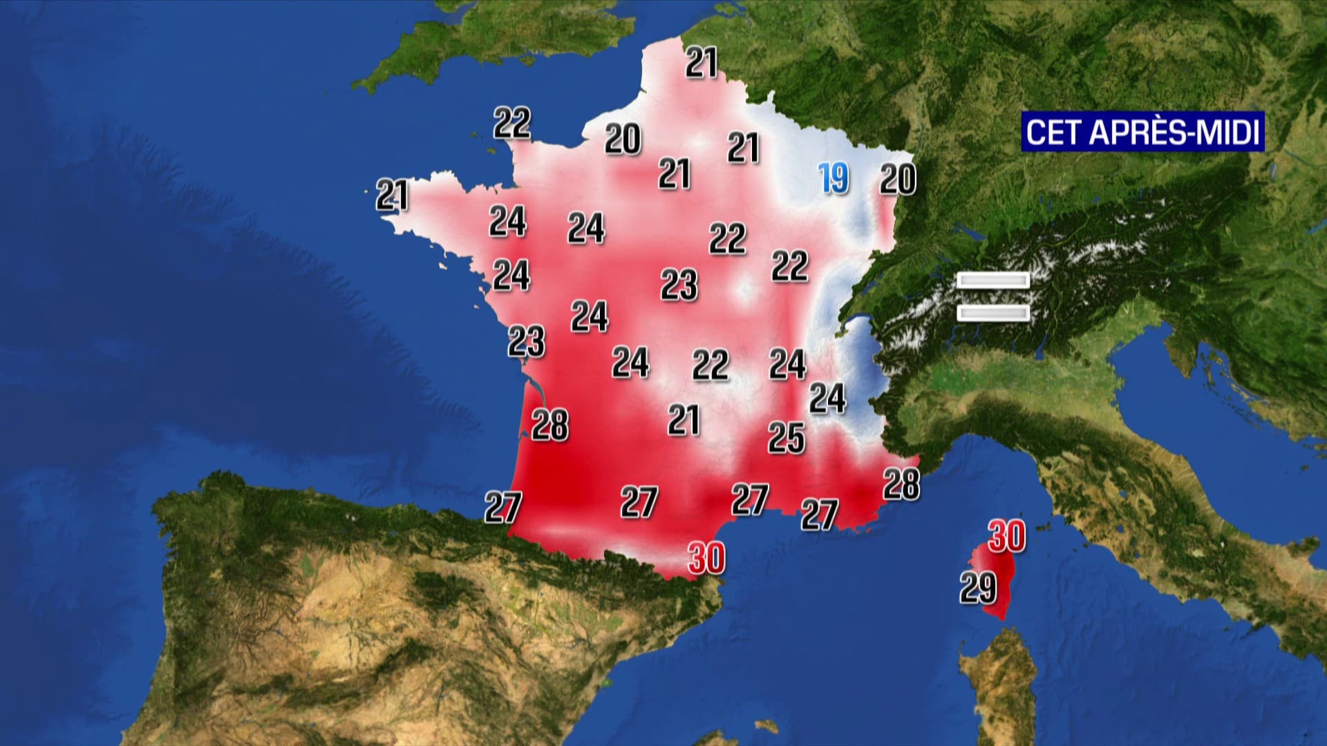 La météo du samedi 10 septembre 2022