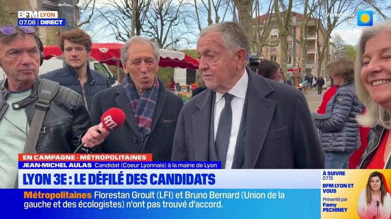 En Campagne : Le défilé des candidats à Lyon 3