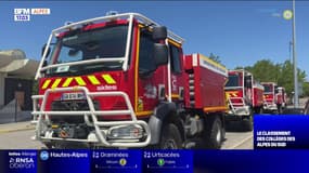 Une partie des pompiers haut-alpins sont partis en renfort dans le Vaucluse