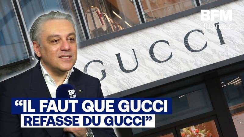 Comment redresser Gucci ? Luca De Meo détaille son plan à BFM Business