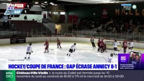Coupe de France de hockey: Gap écrase Annecy 