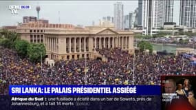 Sri Lanka: le palais présidentiel assiégé