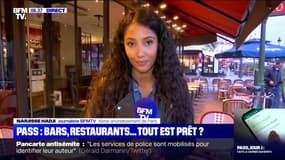 Extension du pass sanitaire: premiers contrôles dans ce restaurant parisien