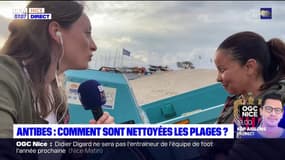 Alpes-Maritimes: comment sont nettoyées les plages d'Antibes? 