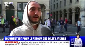 Des gilets jaunes réagissent à la venue de Jean-Marie Bigard à la manifestation parisienne