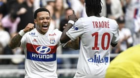 Memphis Depay et Bertrand Traoré