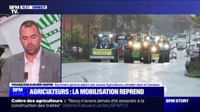 Colère des agriculteurs: "Des choses nous avaient été promises, elles ne sont pas là", regrette François-Xavier Hupin