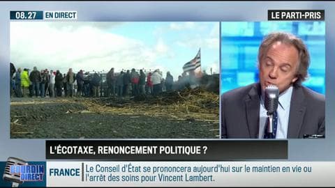 Le parti pris d'Hervé Gattegno : Écotaxe : "Le gouvernement roule à contresens" – 24/06