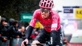 Georg Steinhauser lors de sa 3e place d'étape sur Paris-Nice 2025