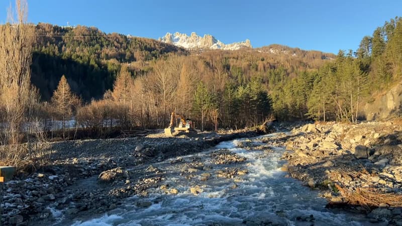 Hautes-Alpes: la route d'accès au village de Réallon a rouvert partiellement