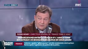 Pierre Henry, directeur général de l’association “France terre d’asile”: "Il y a toujours des migrants qui tentent de rejoindre la Grande Bretagne."