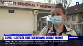 Covid-19: le lycée Aristide-Briand de Gap fermé, 400 élèves considérés comme cas contacts