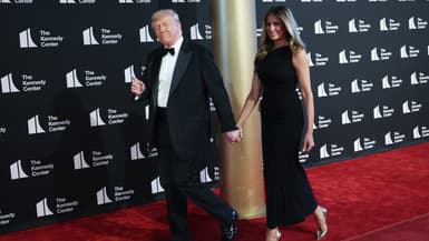 Donald et Melania Trump au Kennedy Center le 12 juin 2025 à Washington