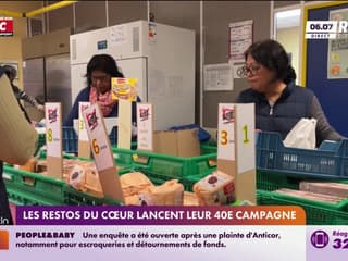 Les restos du cœur lancent leur 40ème campagne 