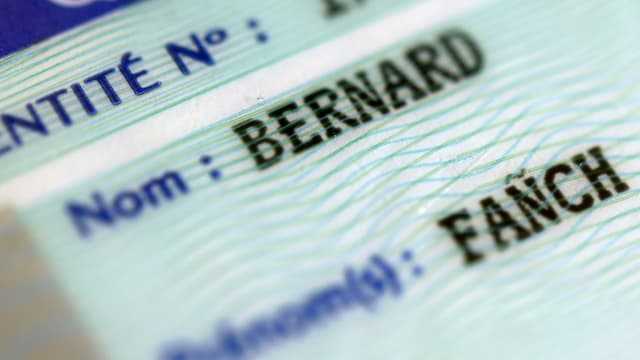 La carte d'identité du fils de Jean-Christophe et Lydia Bernard, Fañch, dont le "tilde" a fini par être accepté après une bataille judiciaire (image d'illustration)