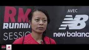 RMC Running Sessions avec New Balance Interview de Christina