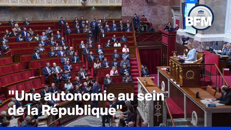 Corse: l'Assemblée nationale approuve le principe d'une "autonomie" de l'île de Beauté