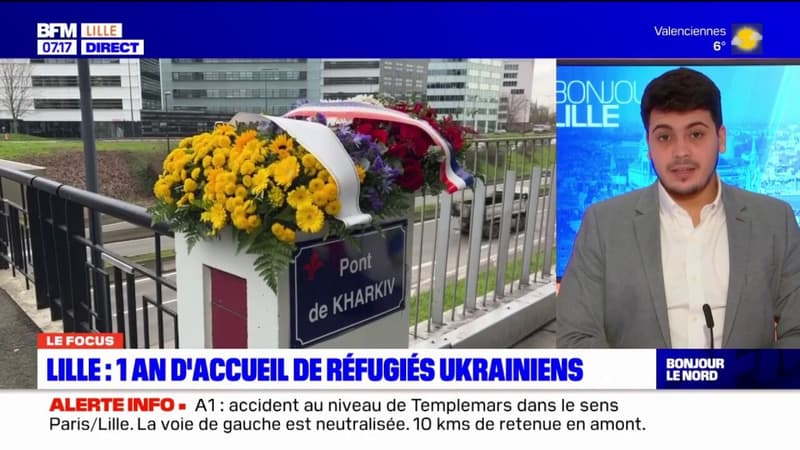 Lille: un an après l'accueil des premiers réfugiés ukrainiens