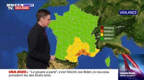 Les Bouches-du-Rhône, le Gard et l'Hérault en vigilance orange