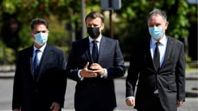 Emmanuel Macron participe, le 24 avril 2021 à Paris, à la Journée nationale de commémoration du génocide arménien de 1915.