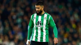 Nabil Fekir avec le Betis Séville, février 2023