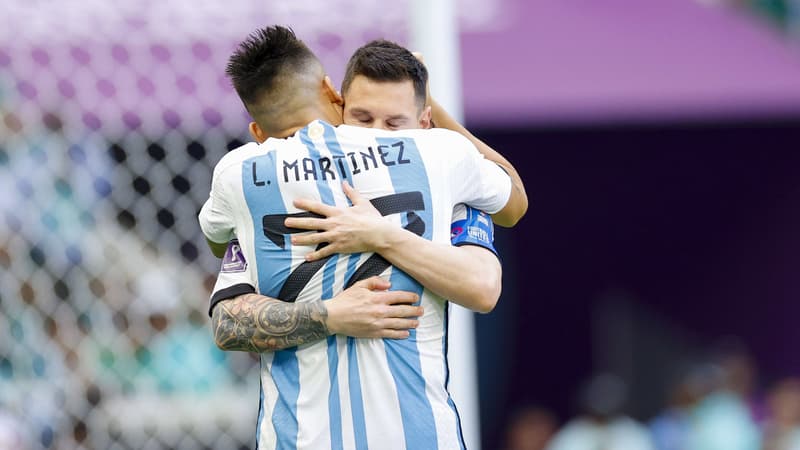 L. Martinez et L. Messi