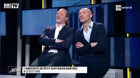 Vestiaire - Clopes, bas de survêtement prêt pour le lendemain... Petit raconte le bordel monstre dans la chambre de Barthez à la Coupe du monde 98 !