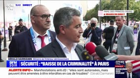 JO: Gérald Darmanin appelle les spectateurs à "venir bien en amont de l'heure" en raison des contrôles de sécurité 