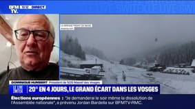 Chutes des températures: "On est passés de 25 degrés il y a quatre jours à 3 ou 4 degrés en très peu de temps" explique le président de SOS Massif des Vosges