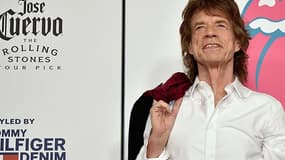 Mick Jagger à l'exposition sur les Rolling Stones, à New York, le 15 novembre 2016.