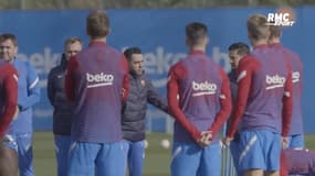 Barça : Présentation du staff, rencontre avec les joueurs… Le premier entraînement de Xavi