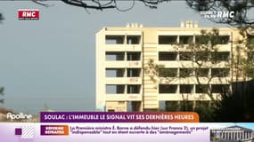 Soulac: l'immeuble "Le Signal" vit ses dernières heures 