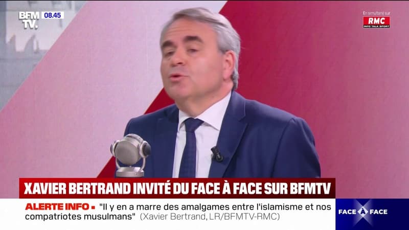 Xavier Bertrand souhaite que 