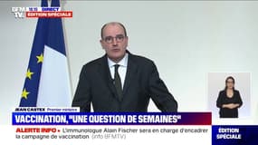 Jean Castex: "La vaccination sera gratuite pour tous"