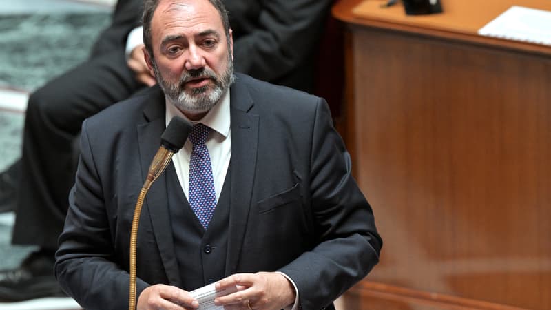 François Braun à l'Assemblée nationale le 30 mai 2023