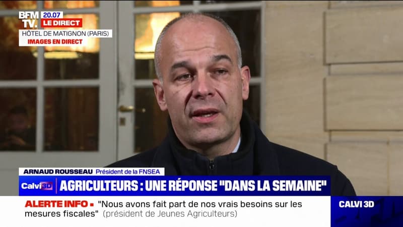 Arnaud Rousseau (président de la FNSEA): 