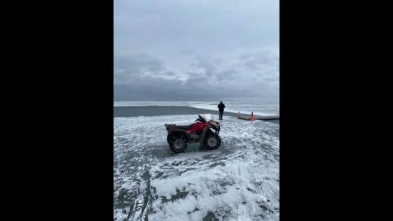 Environ 200 pêcheurs américains ont été secourus, coincés sur une immense plaque de glace partie à la dérive sur un vaste lac du Minnesota, dans le nord des Etats-Unis.