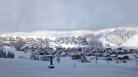 La station Les Saisies (Savoie) le 25 novembre 2025.